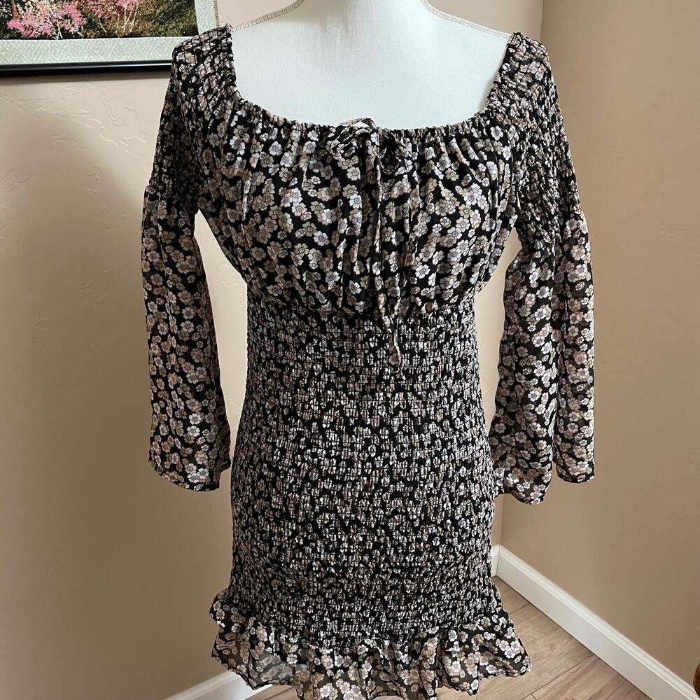 Vine and Valley Dress Size Large Floral Boho